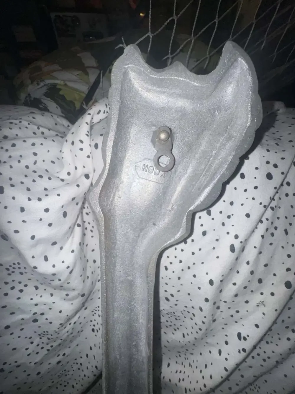 Vintage Mid-Century Modern Hoda Gold Cast Aluminum Guitar and Mandolin Wall Deco